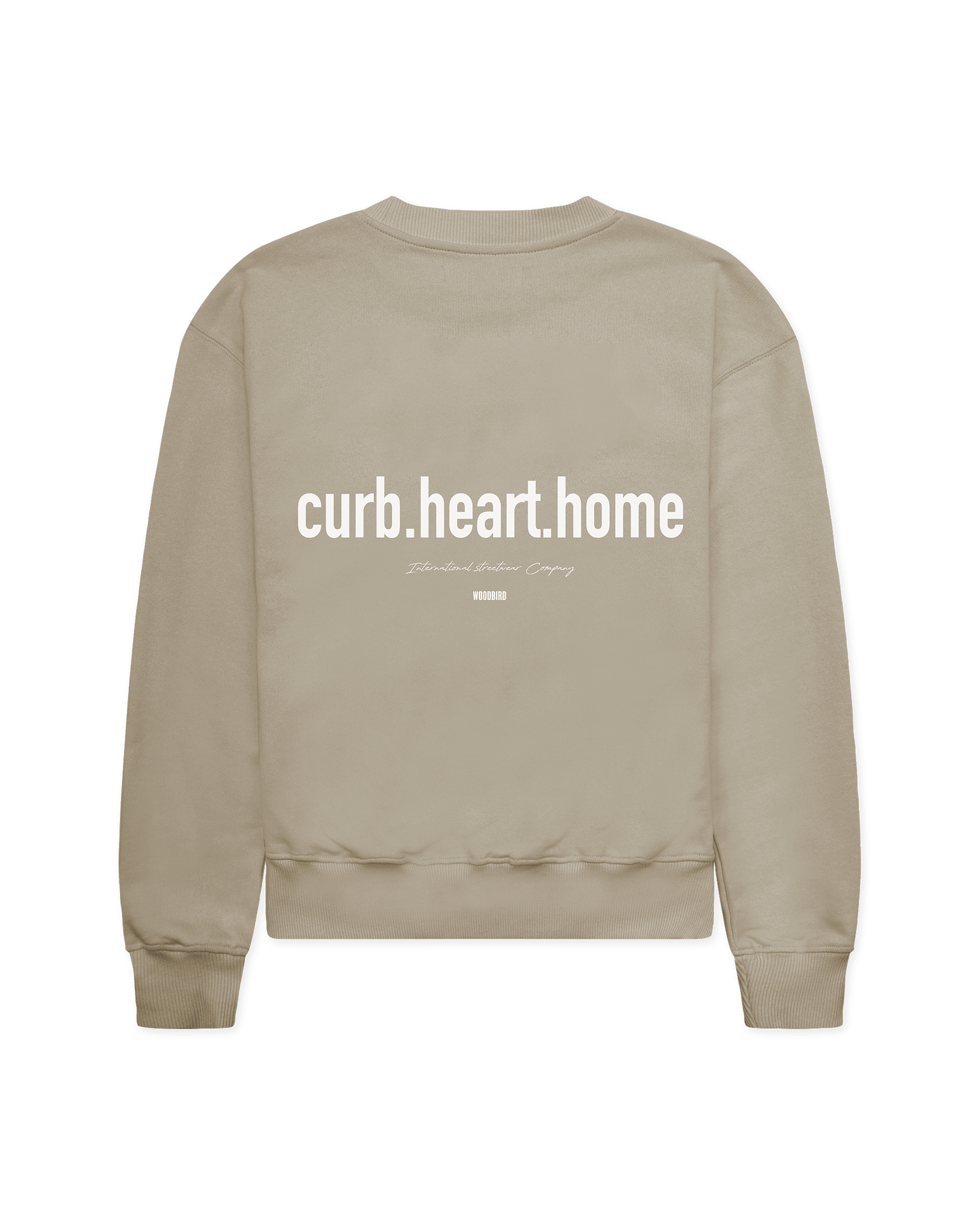 Woodbird Female WBCupe Home Crew Sweats Khaki
