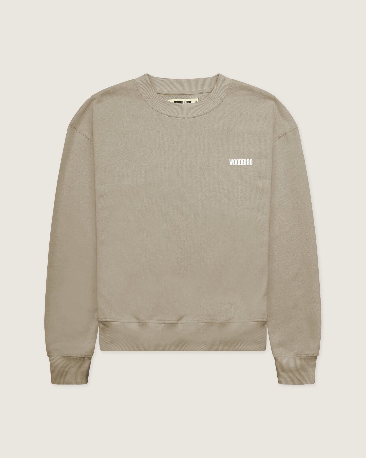Woodbird Female WBCupe Home Crew Sweats Khaki