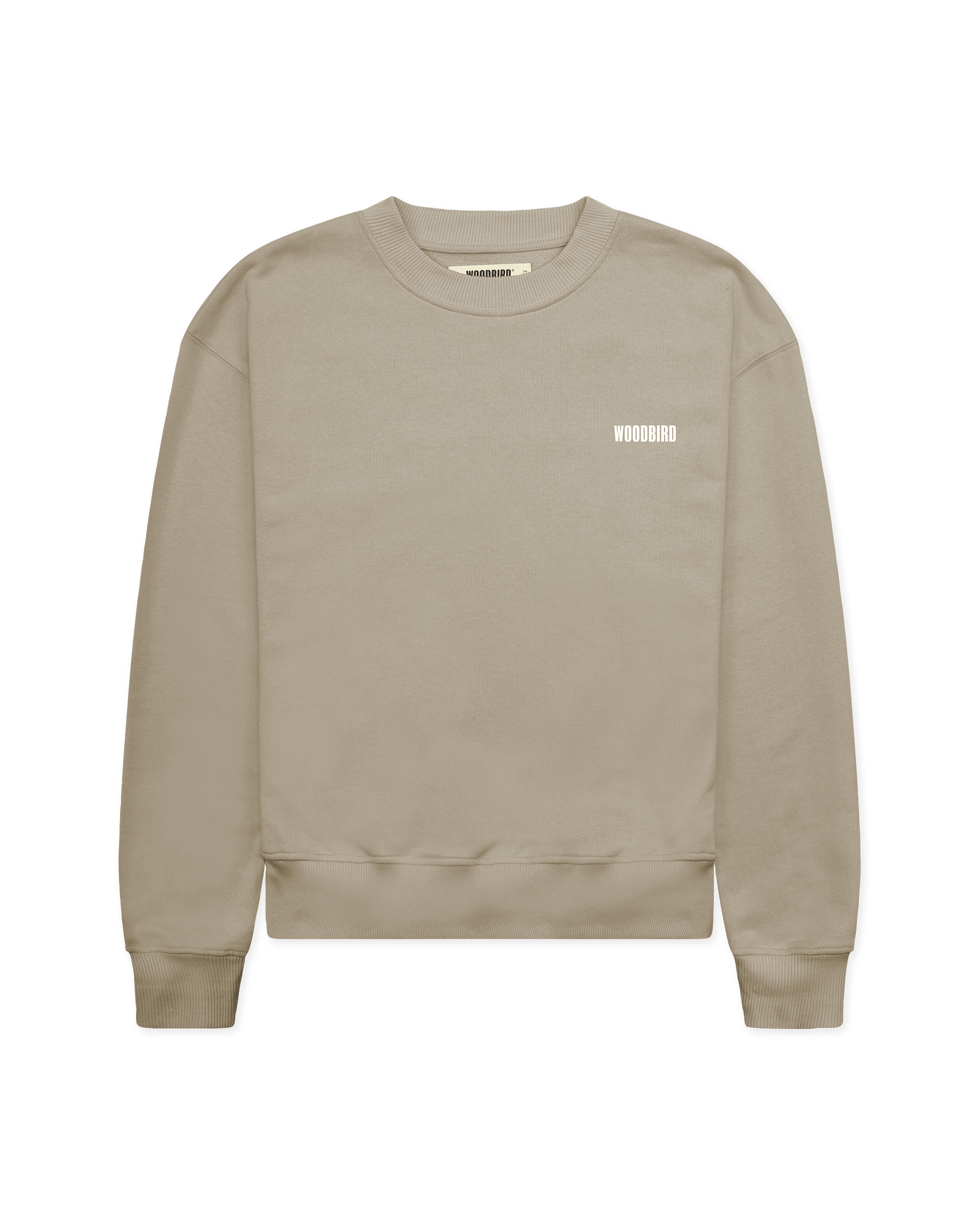 Woodbird Female WBCupe Home Crew Sweats Khaki