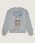 WBCupe Zhen Crew - Grey Melange
