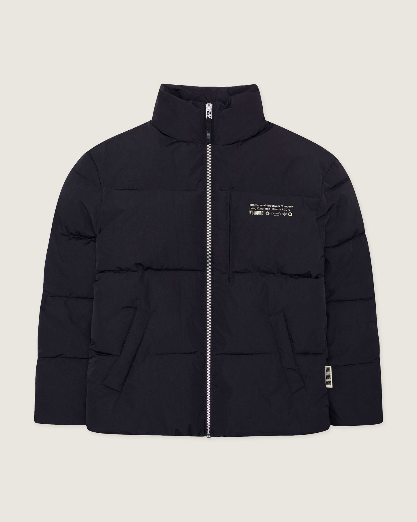 Woodbird WBDapper Puff Jacket Outerwear Black