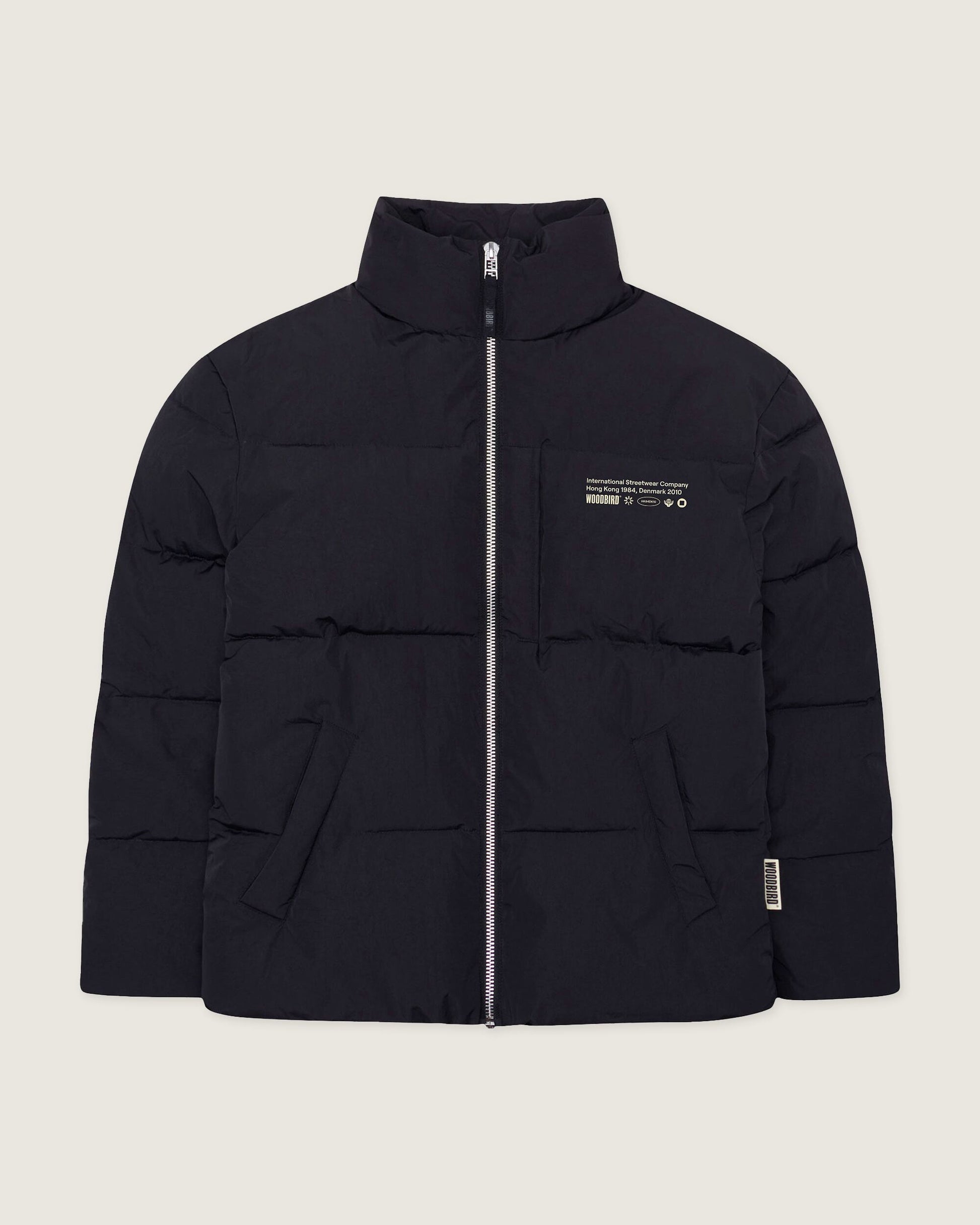 Woodbird WBDapper Puff Jacket Outerwear Black