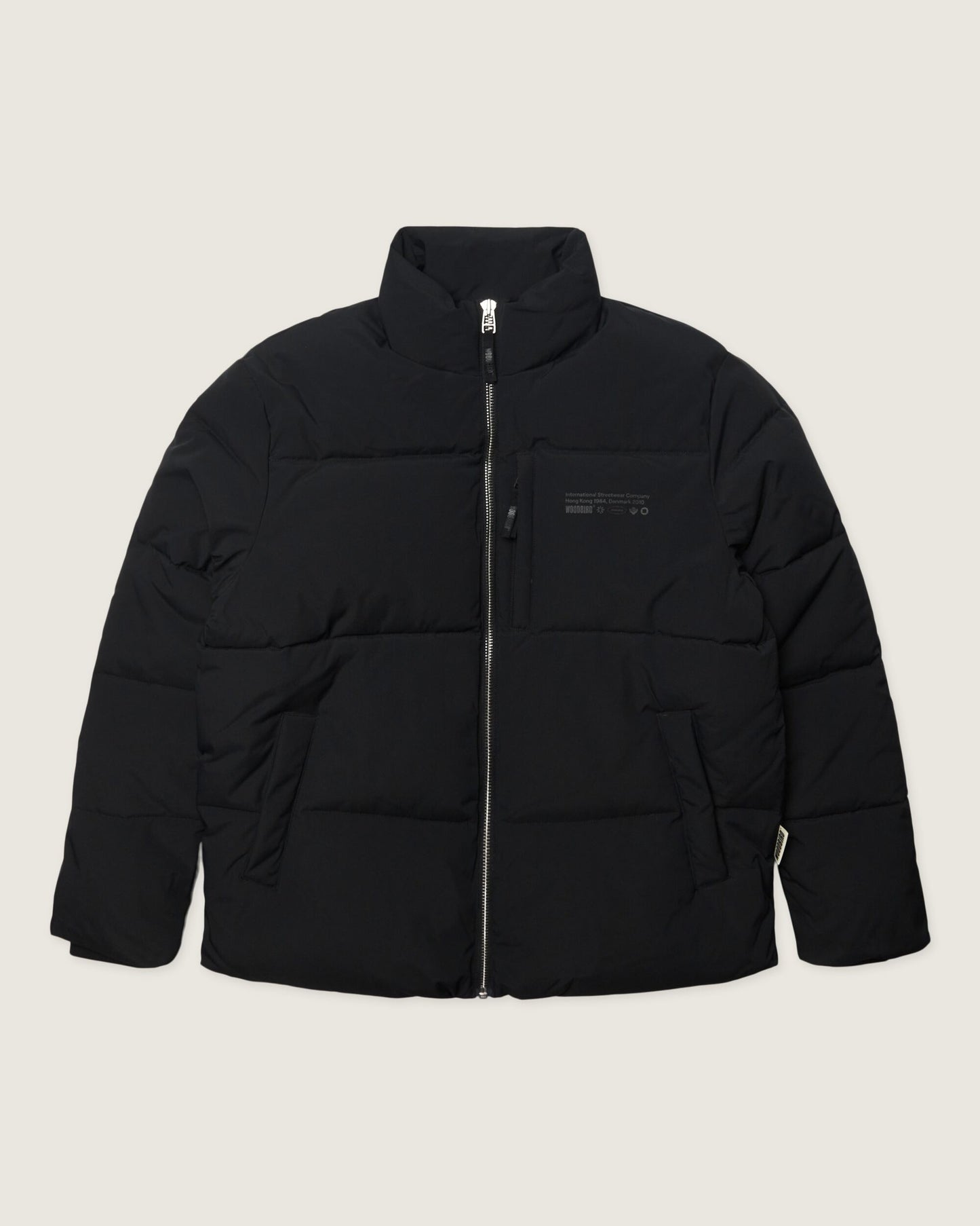 Woodbird WBDapper Puff Jacket Outerwear Black
