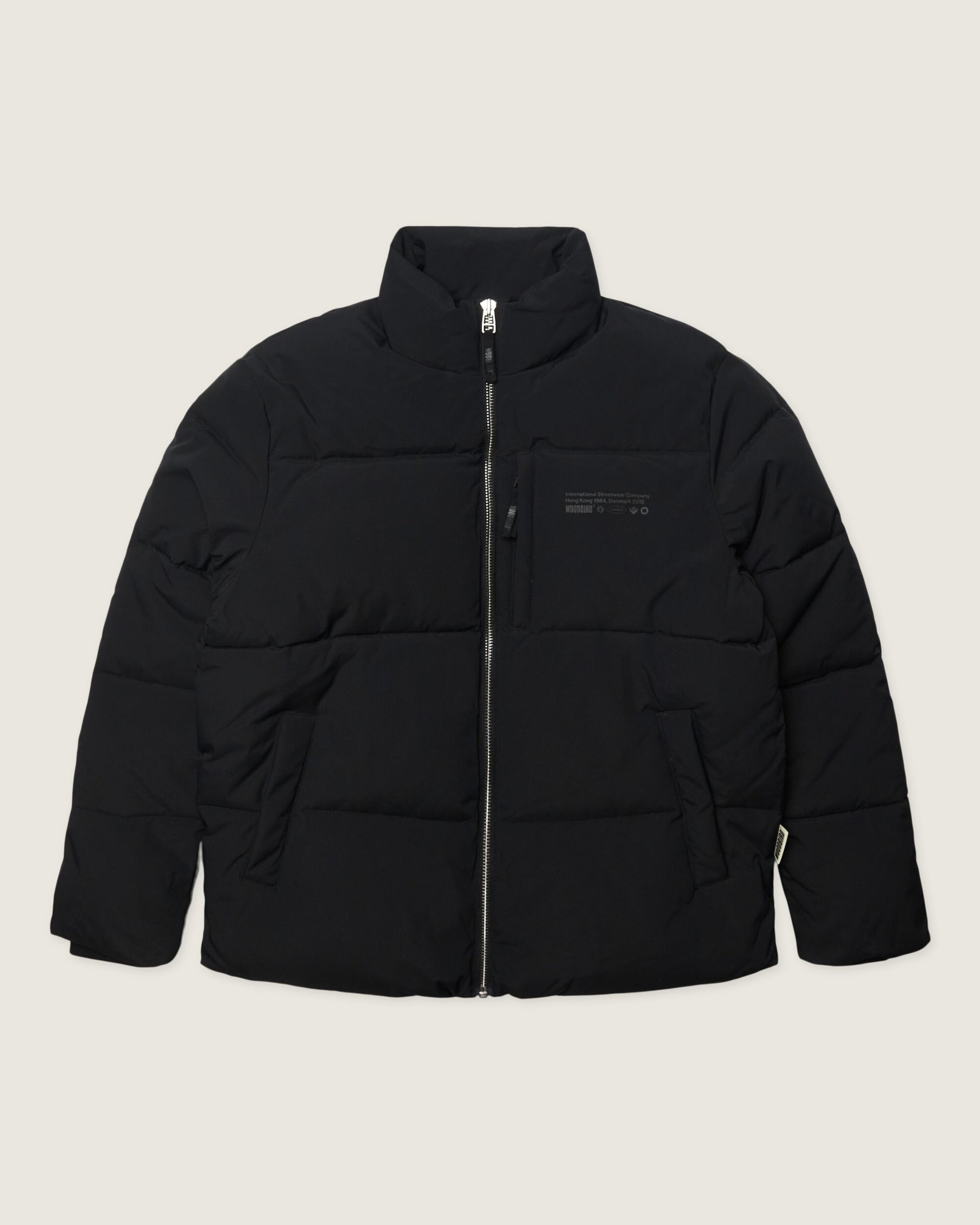 Woodbird WBDapper Puff Jacket Outerwear Black