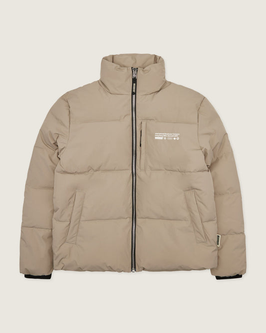 Woodbird WBDapper Puff Jacket Outerwear Stone