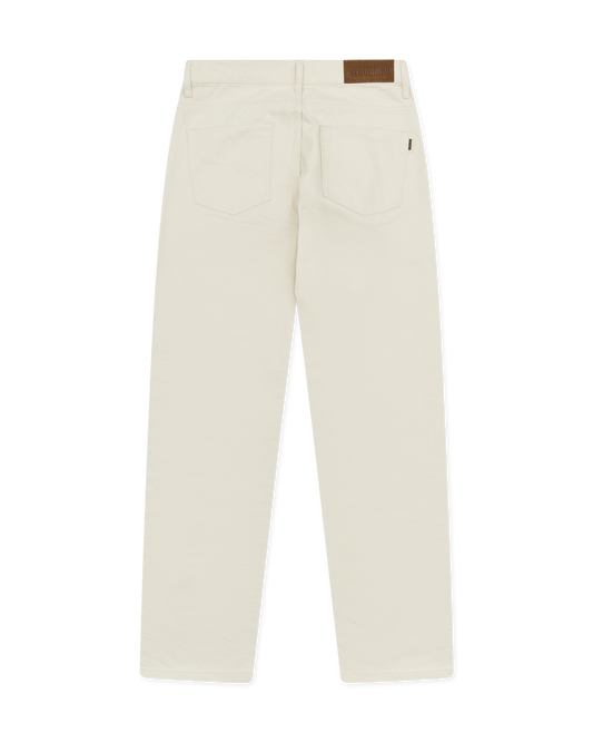Woodbird WBDoc Twill Pants Jeans Off White