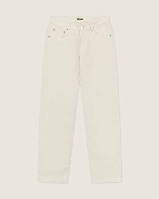Woodbird WBDoc Twill Pants Jeans Off White