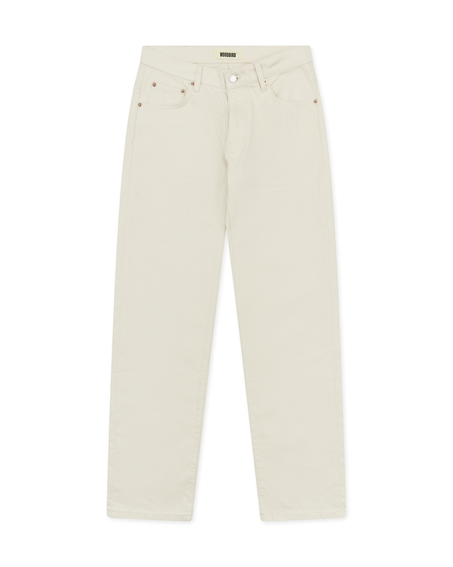 Woodbird WBDoc Twill Pants Jeans Off White