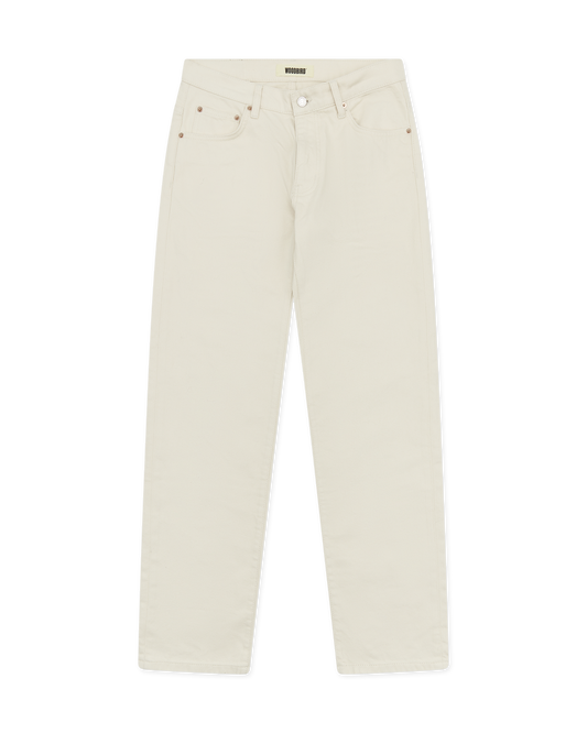 Woodbird WBDoc Twill Pants Jeans Off White