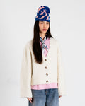 WBEa Teddy Cardigan - Off White