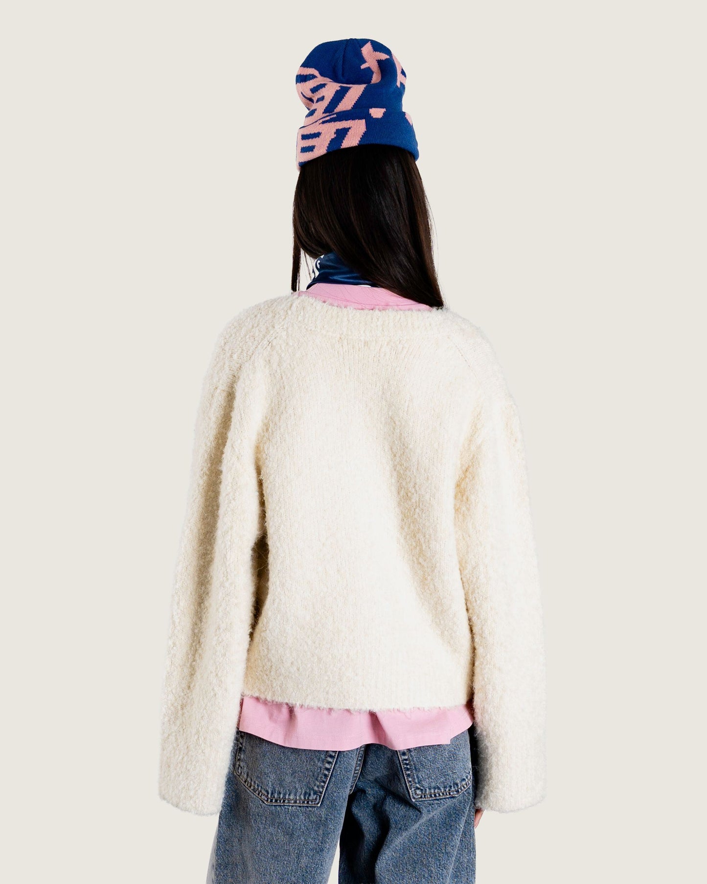 Woodbird Female WBEa Teddy Cardigan Knits Off White