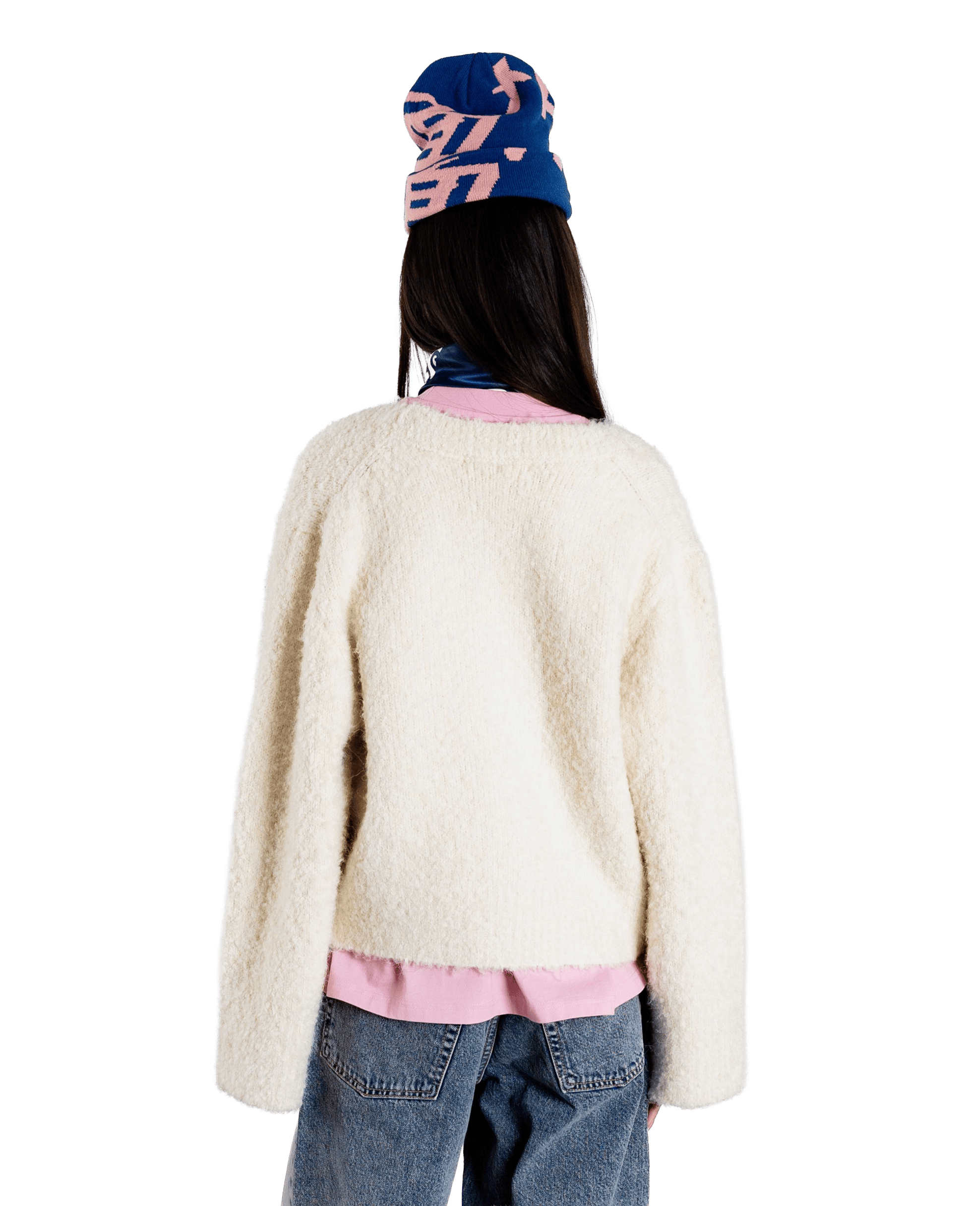 Woodbird Female WBEa Teddy Cardigan Knits Off White