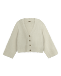WBEa Teddy Cardigan - Off White