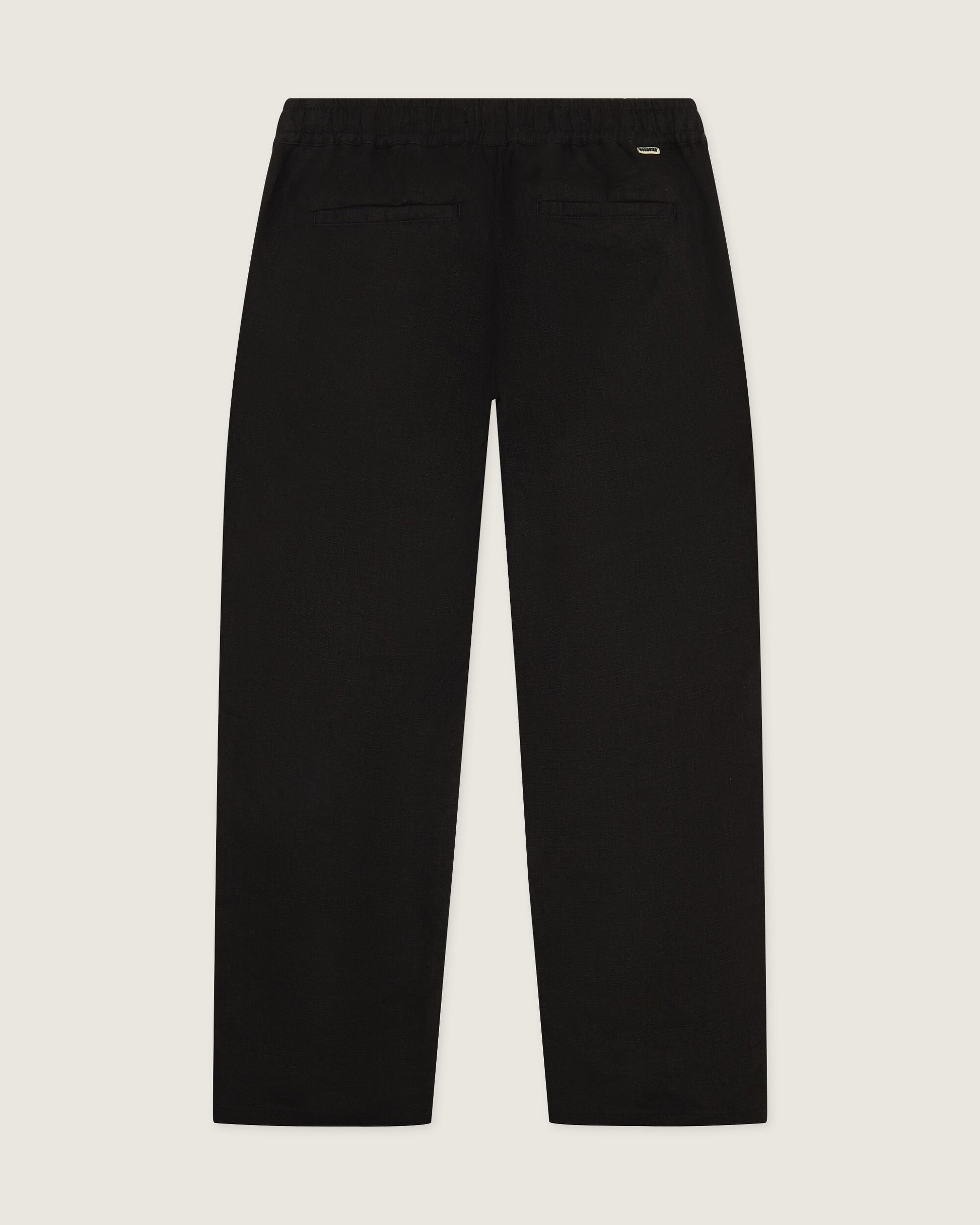 Woodbird WBEik Linen Pant Pants Black