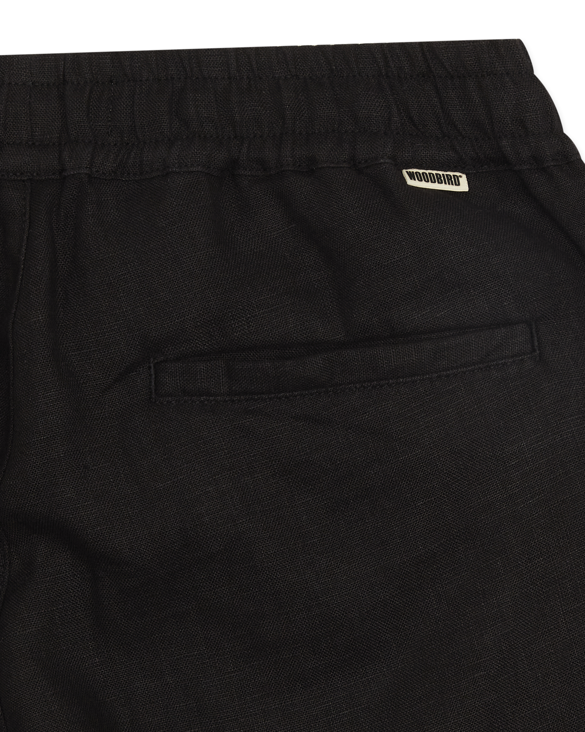 Woodbird WBEik Linen Pant Pants Black