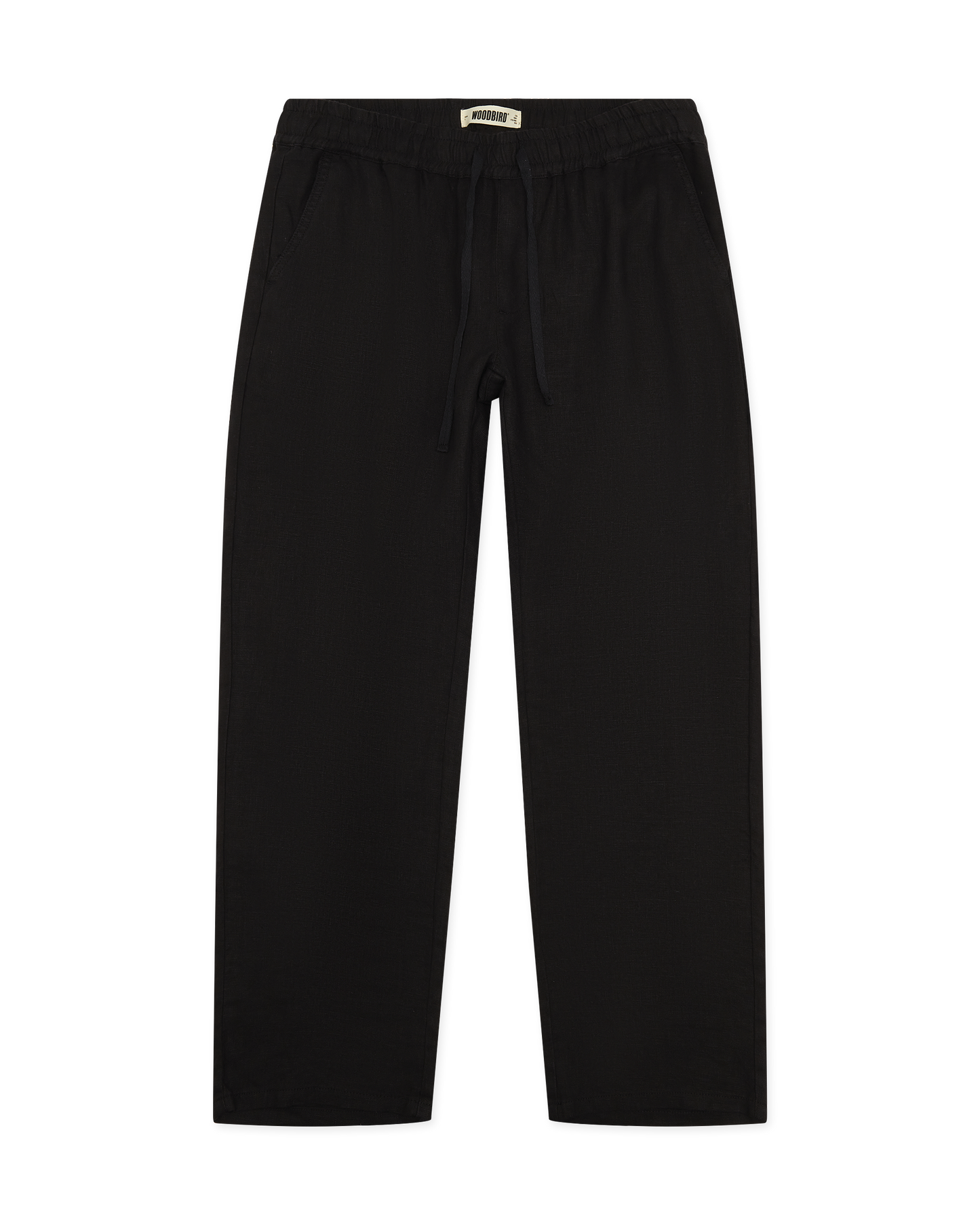 Woodbird WBEik Linen Pant Pants Black