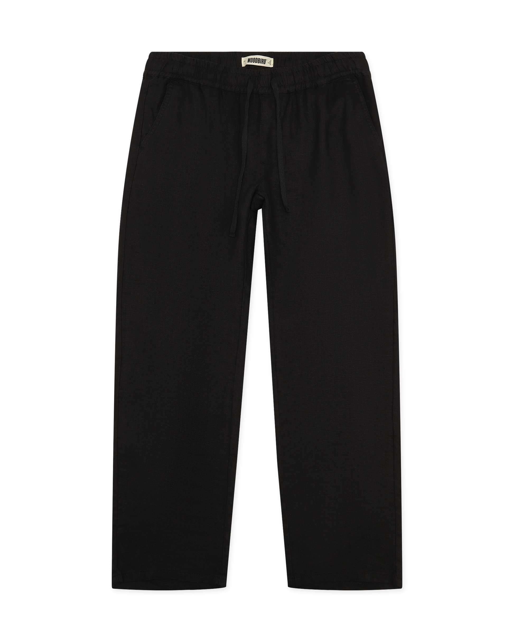 Woodbird WBEik Linen Pant Pants Black