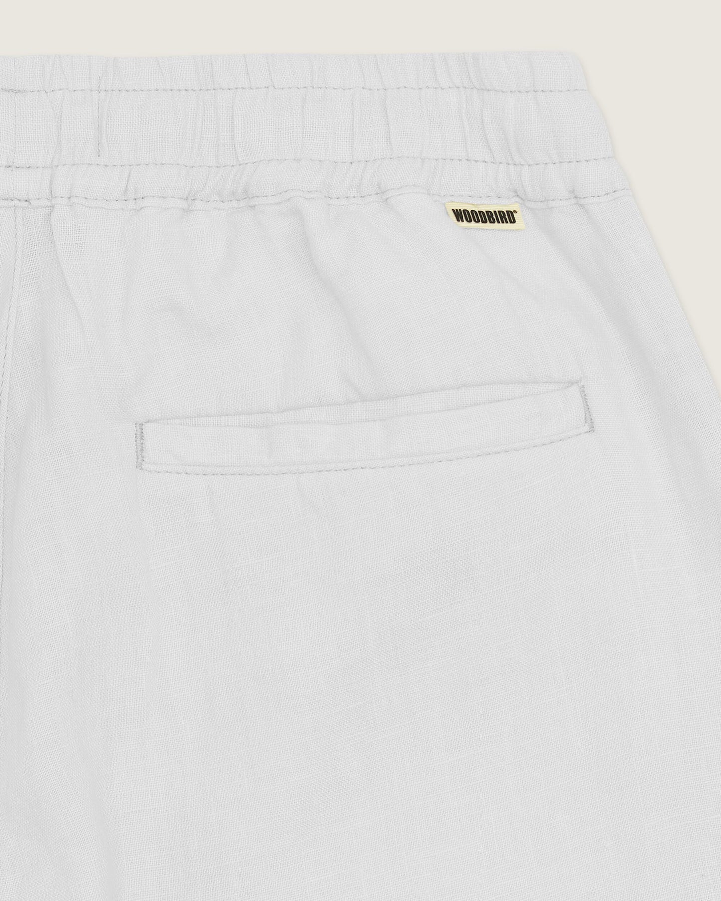 Woodbird WBEik Linen Pant Pants Off White