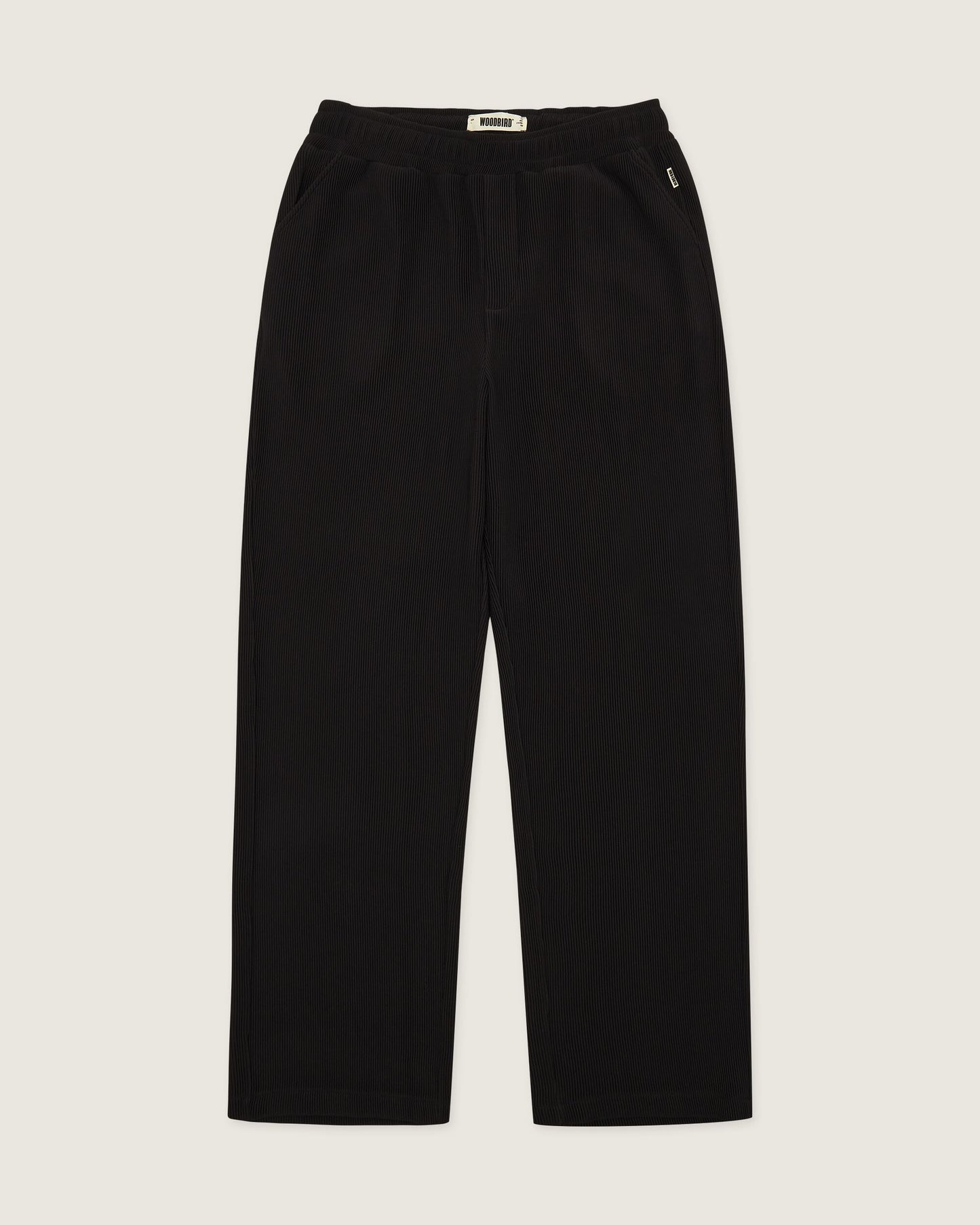 Woodbird WBIvo Plisse Pant Pants Black