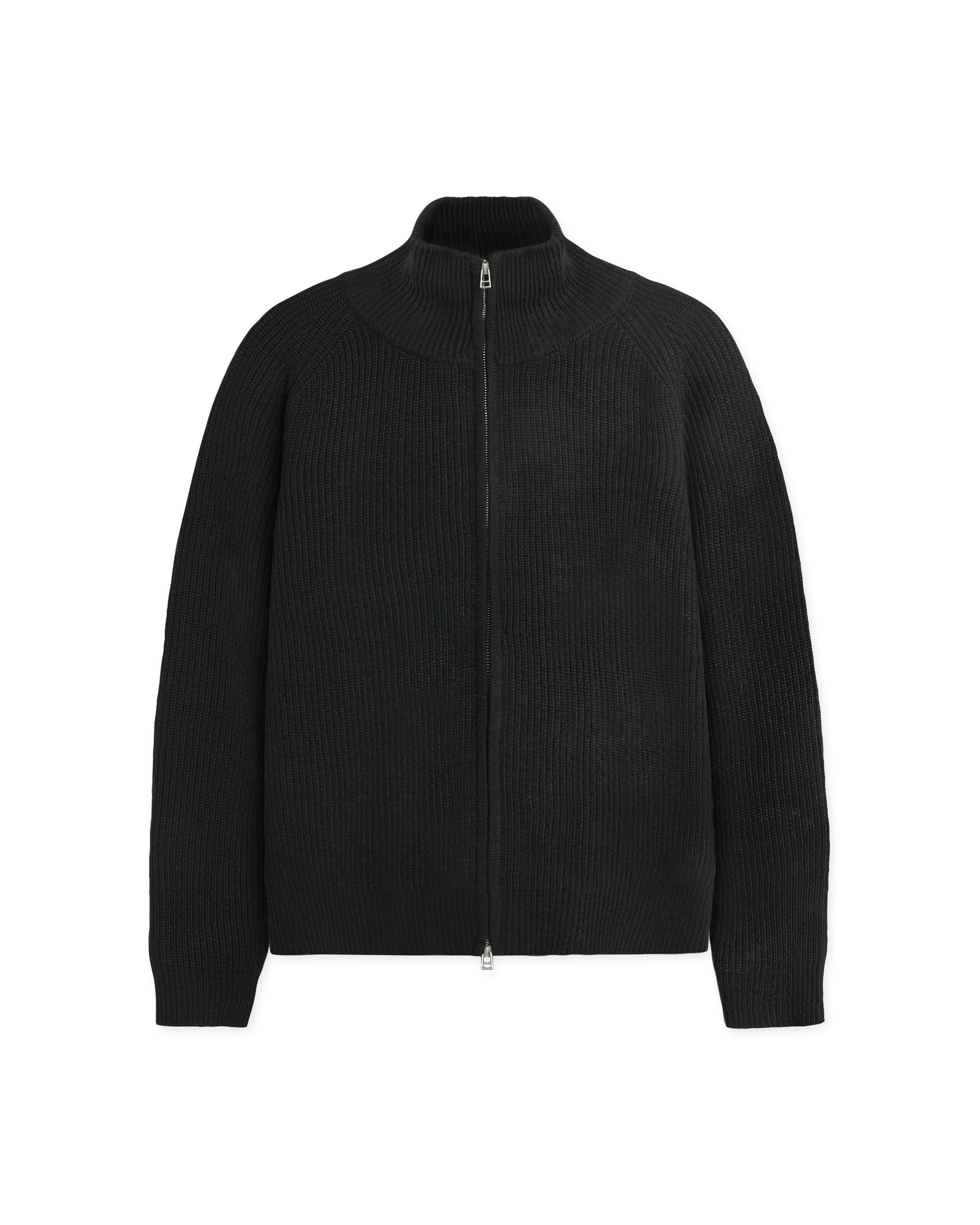 Woodbird WBJass Wool Zip Knits Black