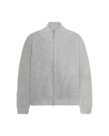 WBJass Wool Zip - Light Grey Melange
