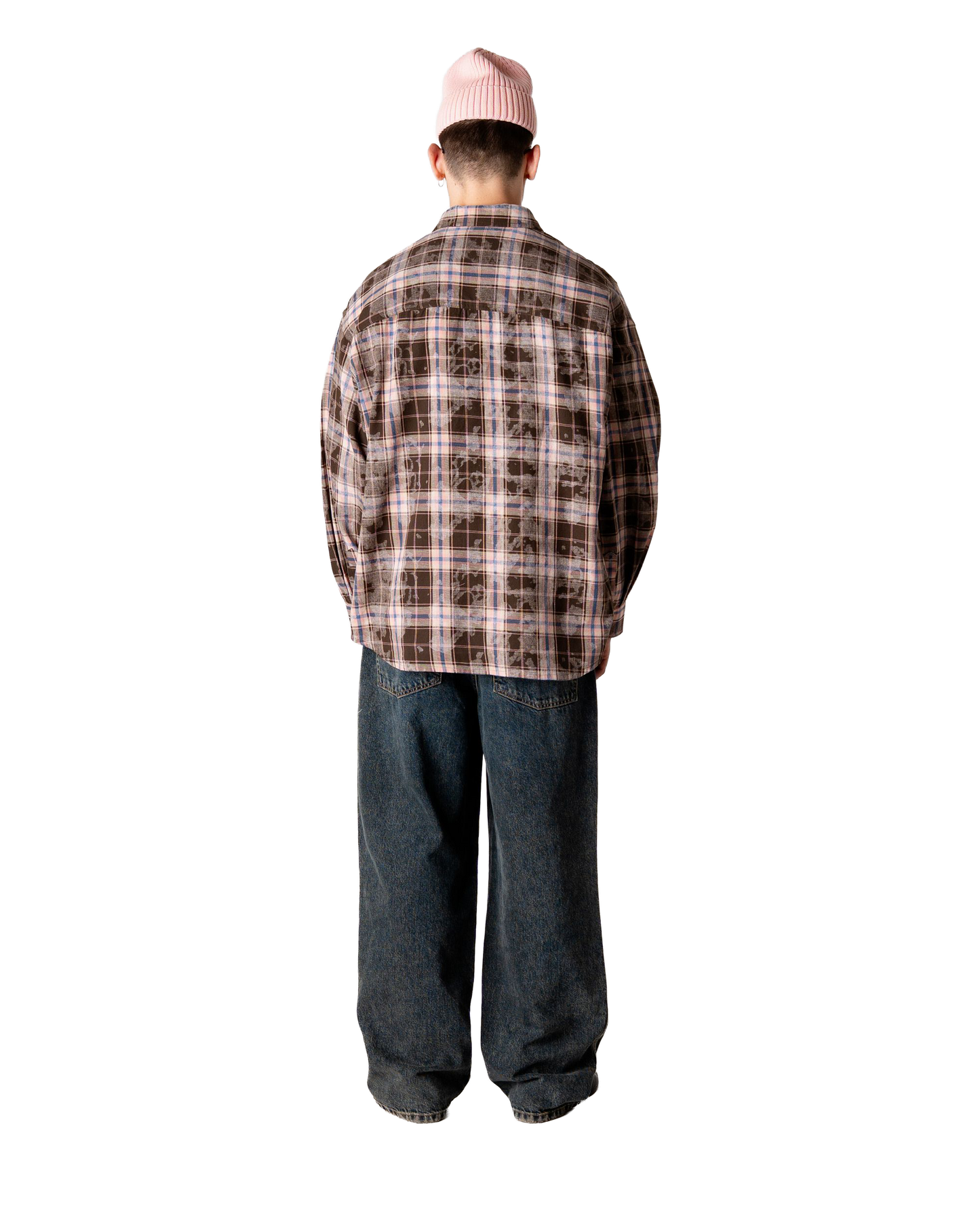 Woodbird WBJong Check Shirt Shirts Brown Check