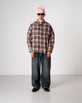 WBJong Check Shirt - Brown Check