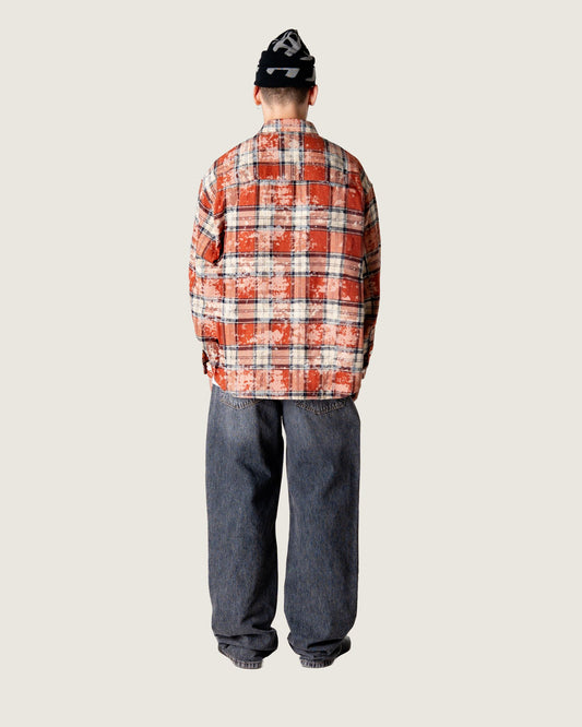 Woodbird WBJong Dull Shirt Shirts Dark Red