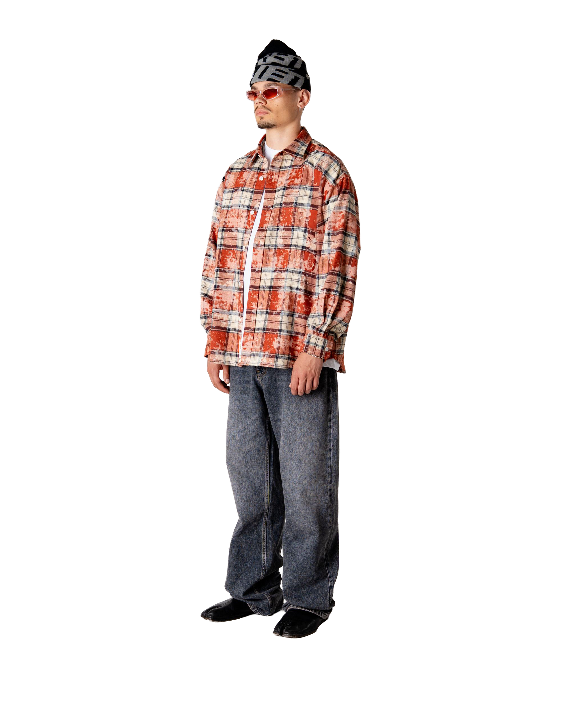 Woodbird WBJong Dull Shirt Shirts Dark Red