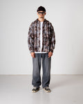 WBJong Ripped Shirt - Brown Check