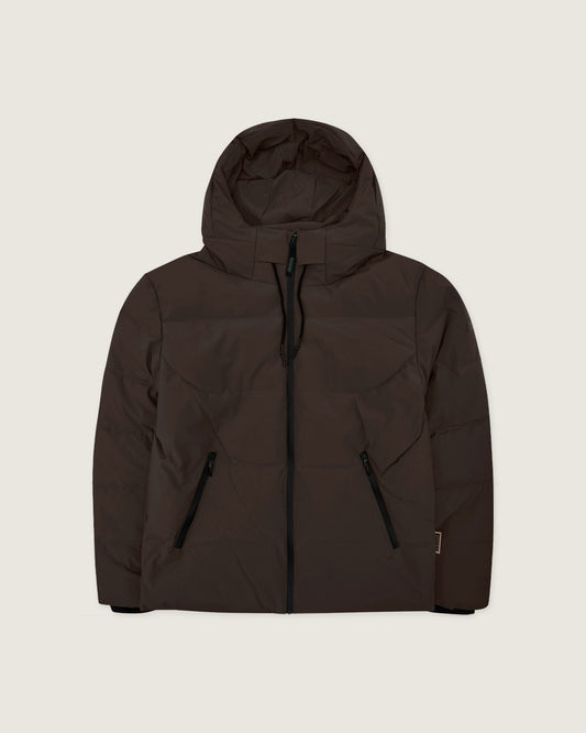 Woodbird WBJoseph Tech Jacket Outerwear Chocolate brown