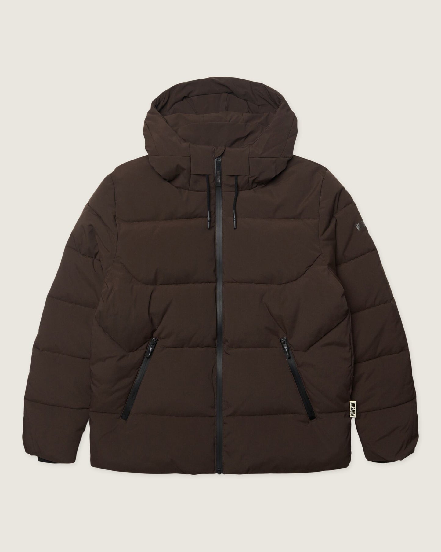 Woodbird WBJoseph Tech Jacket Outerwear Chocolate brown