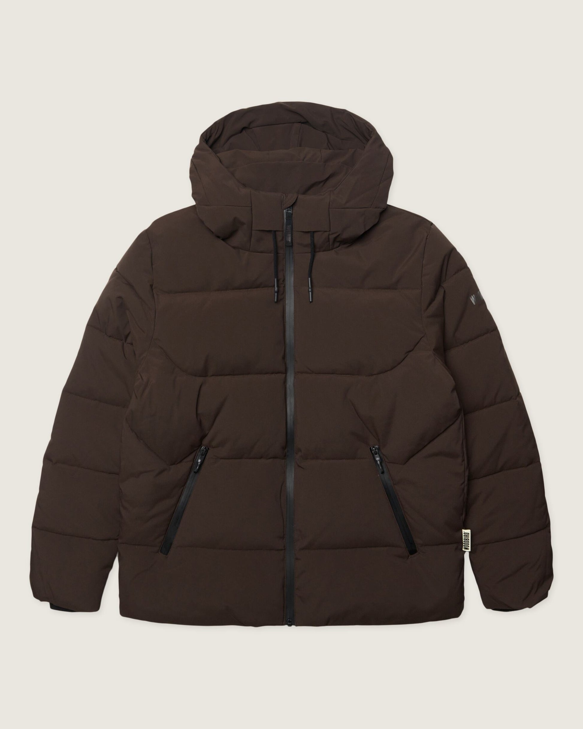 Woodbird WBJoseph Tech Jacket Outerwear Chocolate brown