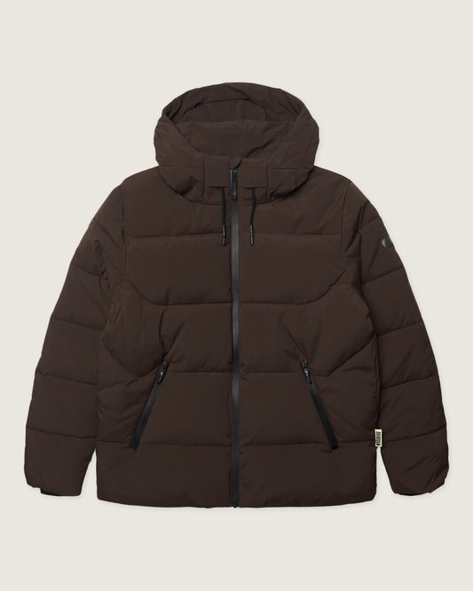 Woodbird WBJoseph Tech Jacket Outerwear Chocolate brown