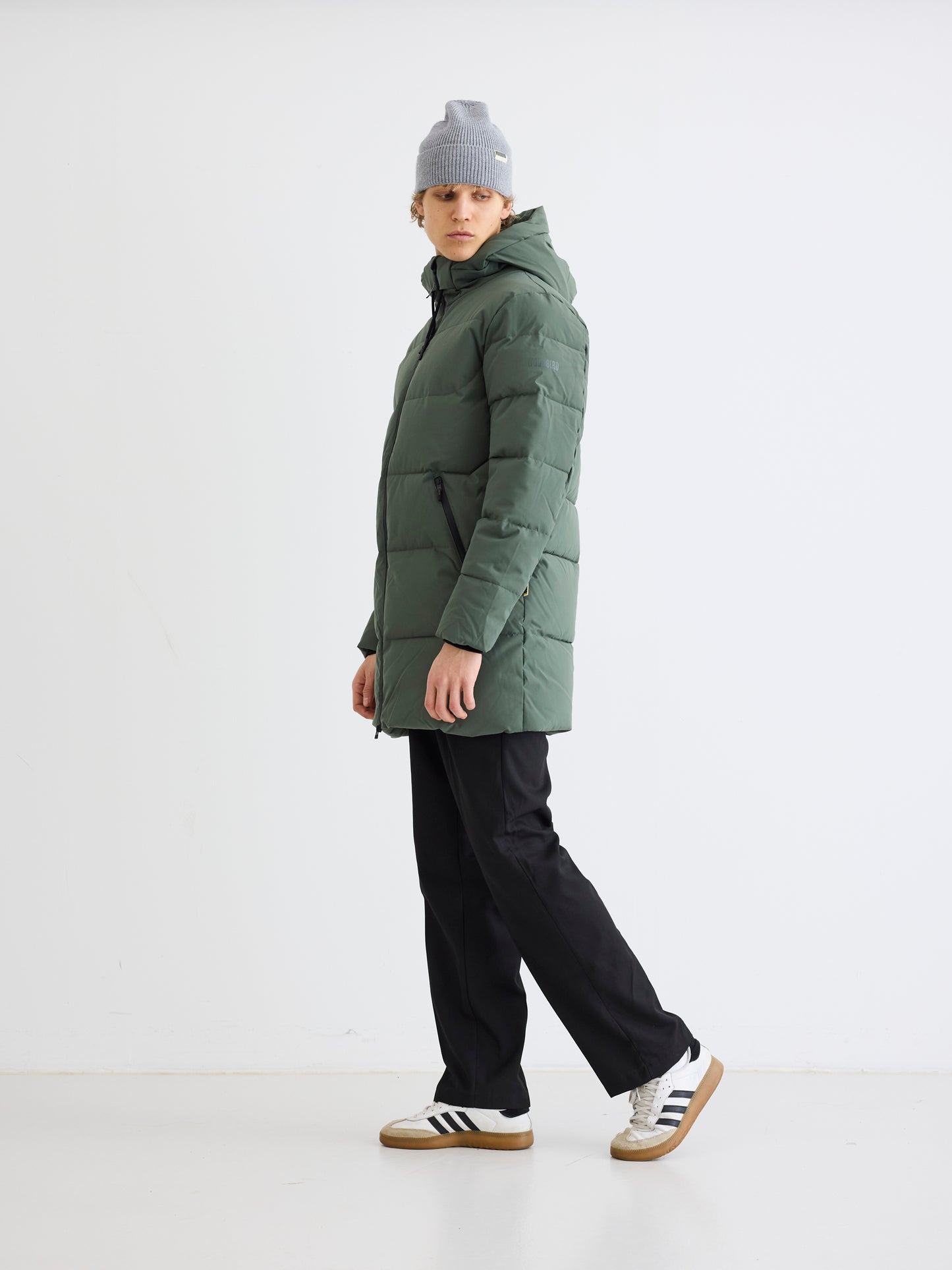 Woodbird WBJoseph Tech Long Jacket Outerwear Army