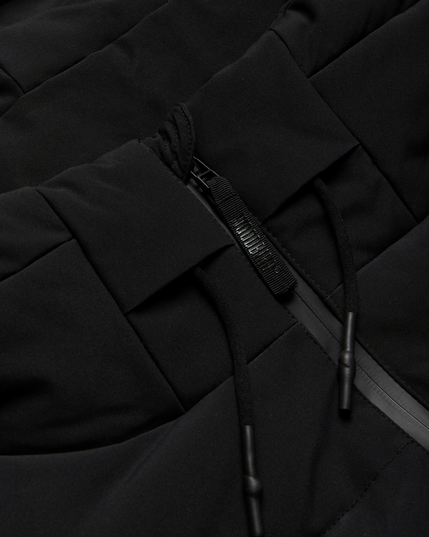 Woodbird WBJoseph Tech Long Jacket Outerwear Black