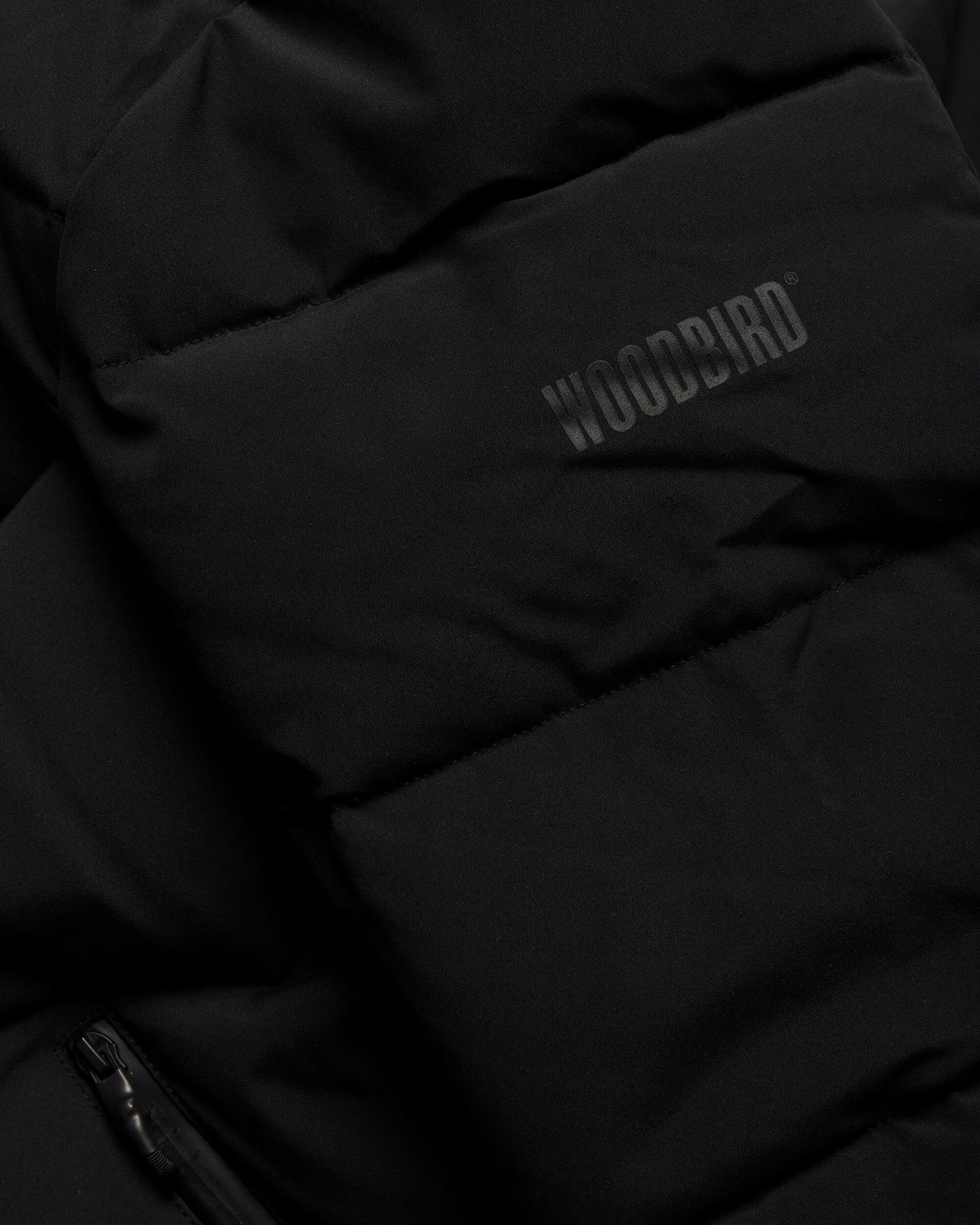 Woodbird WBJoseph Tech Long Jacket Outerwear Black