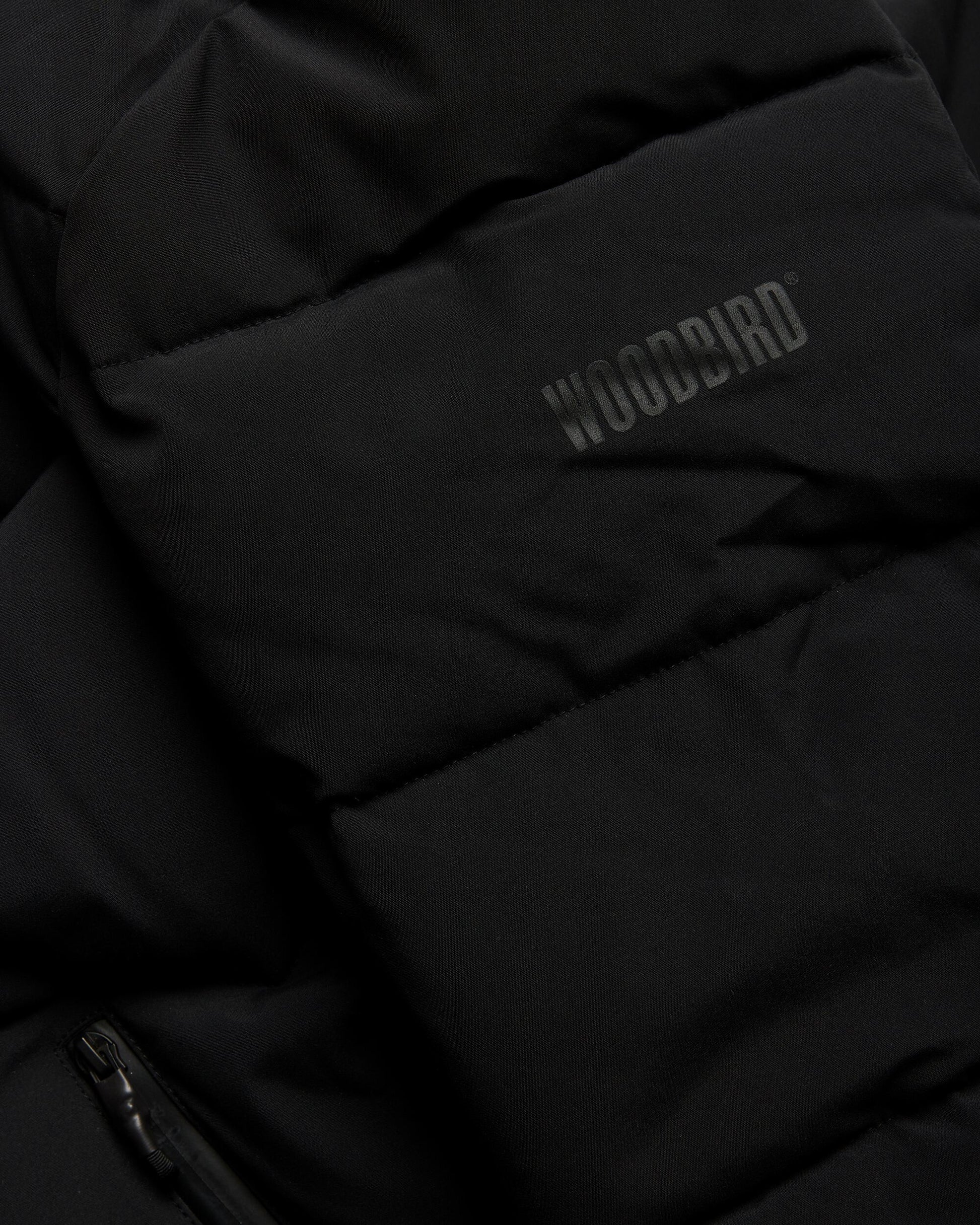 Woodbird WBJoseph Tech Long Jacket Outerwear Black
