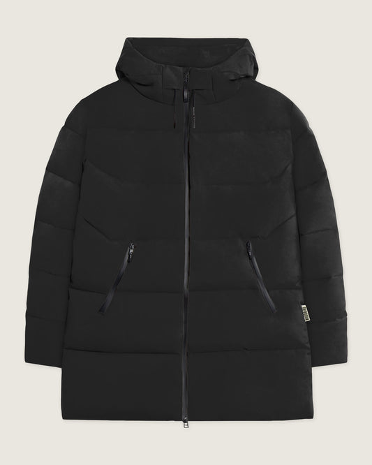 Woodbird WBJoseph Tech Long Jacket Outerwear Black