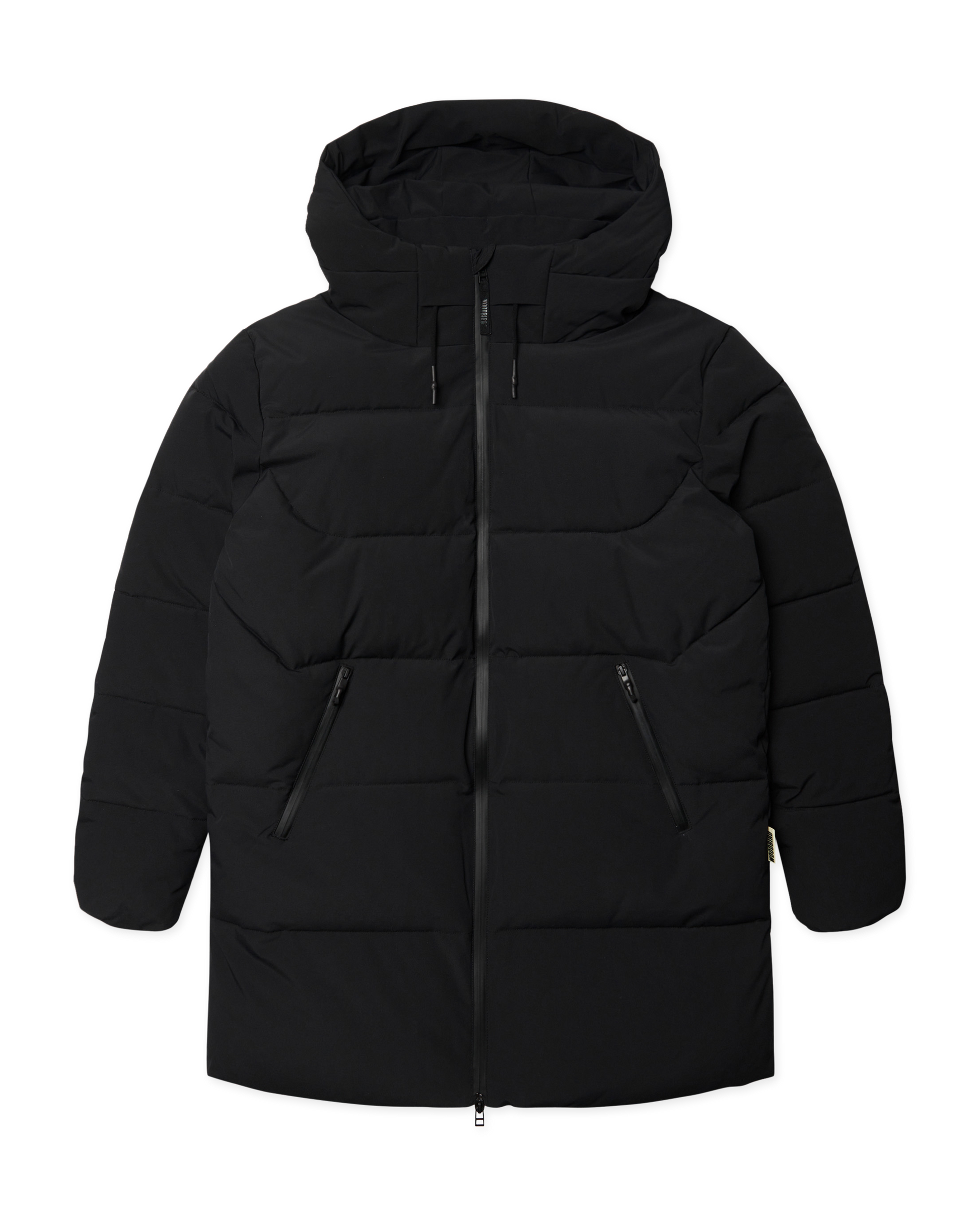 Woodbird WBJoseph Tech Long Jacket Outerwear Black