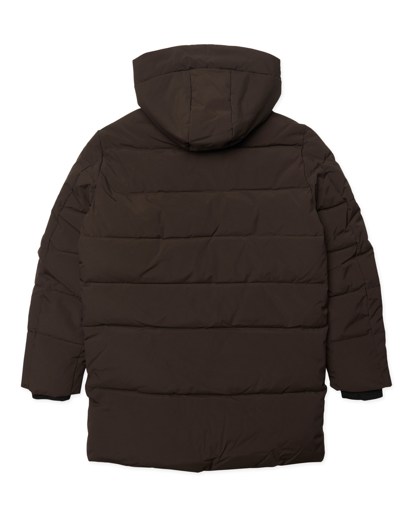 Woodbird WBJoseph Tech Long Jacket Outerwear Dark Brown