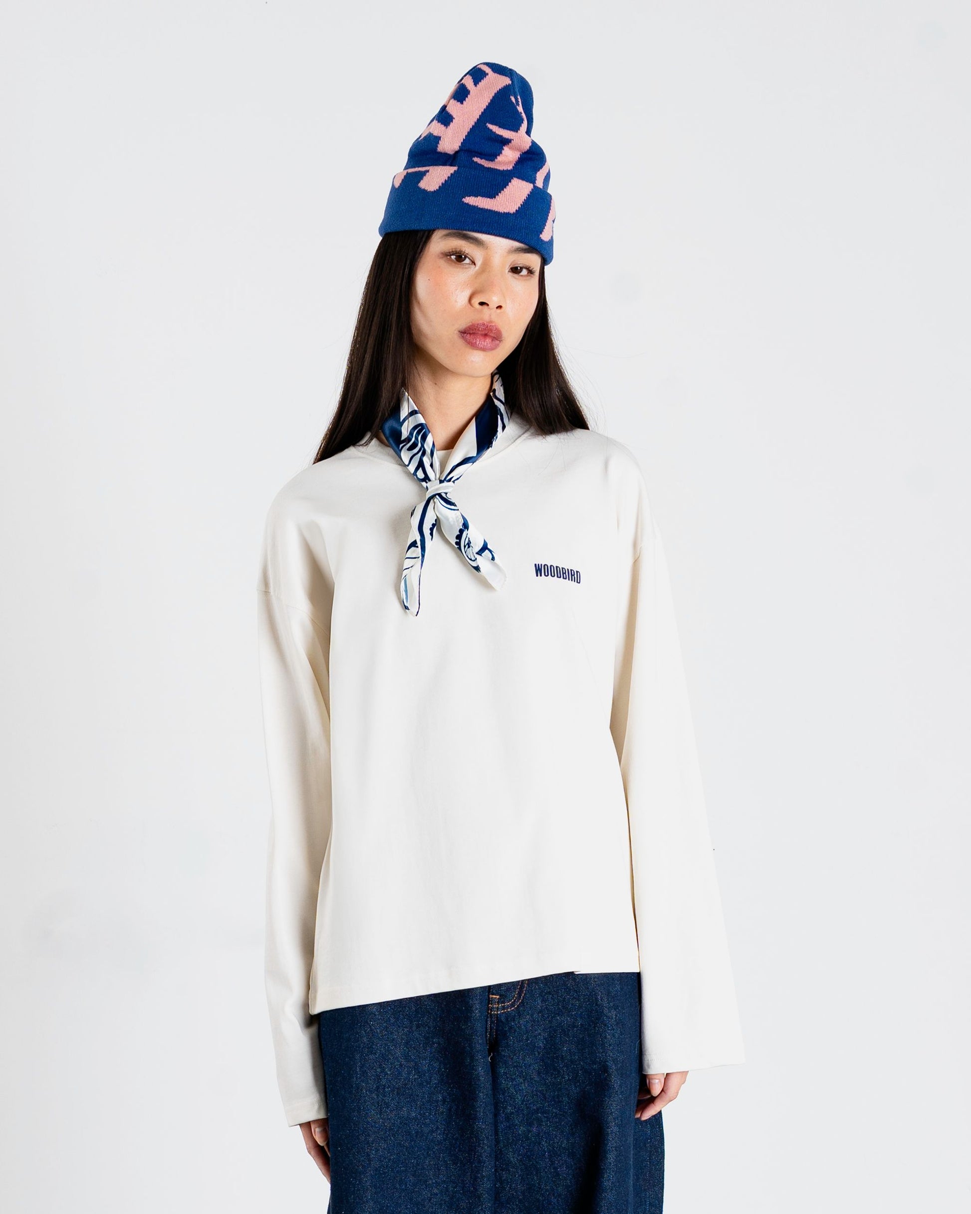 Woodbird Female WBJoul Founded Tee T-Shirts Off White