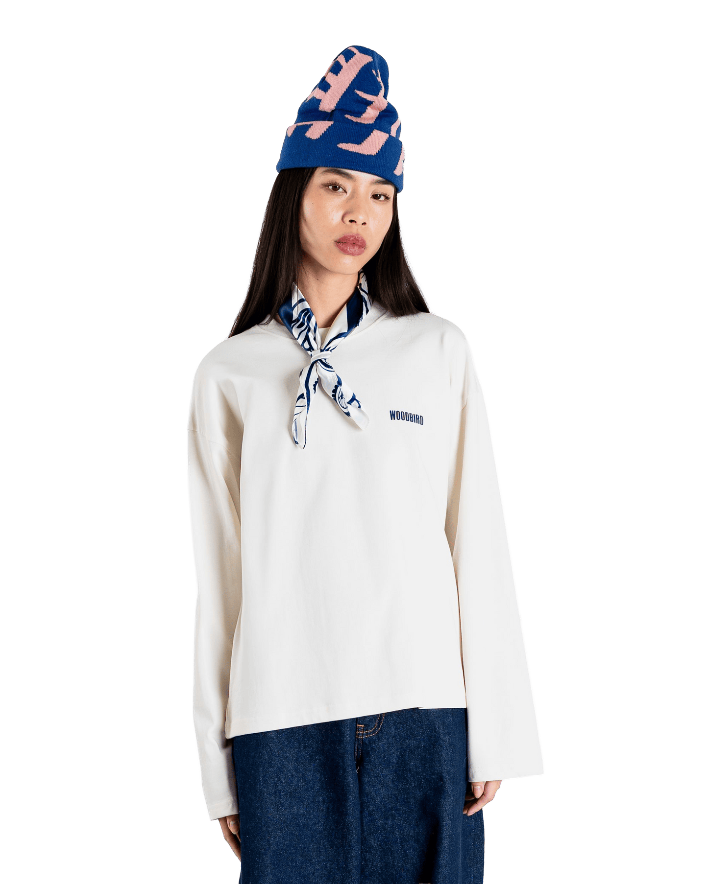 Woodbird Female WBJoul Founded Tee T-Shirts Off White