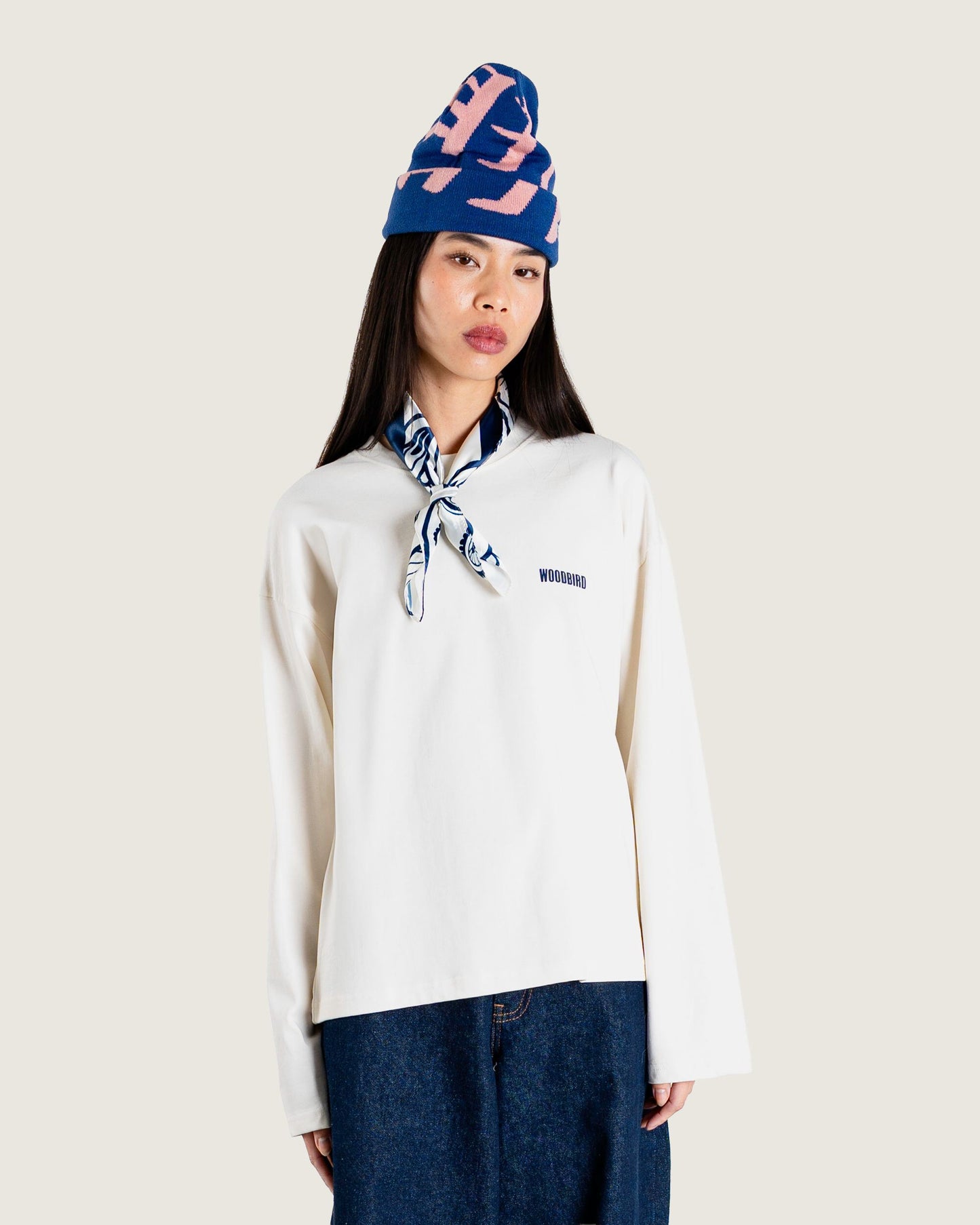 Woodbird Female WBJoul Founded Tee T-Shirts Off White