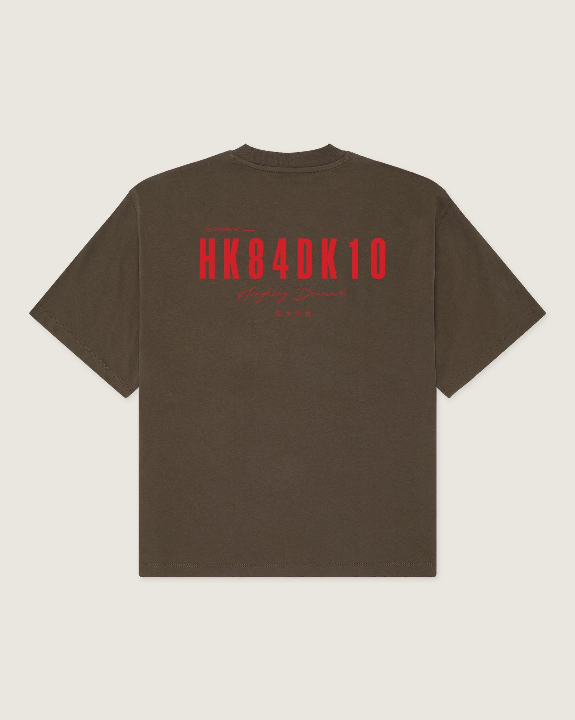 Woodbird Female WBJuno 8410 Tee T-Shirts Brown