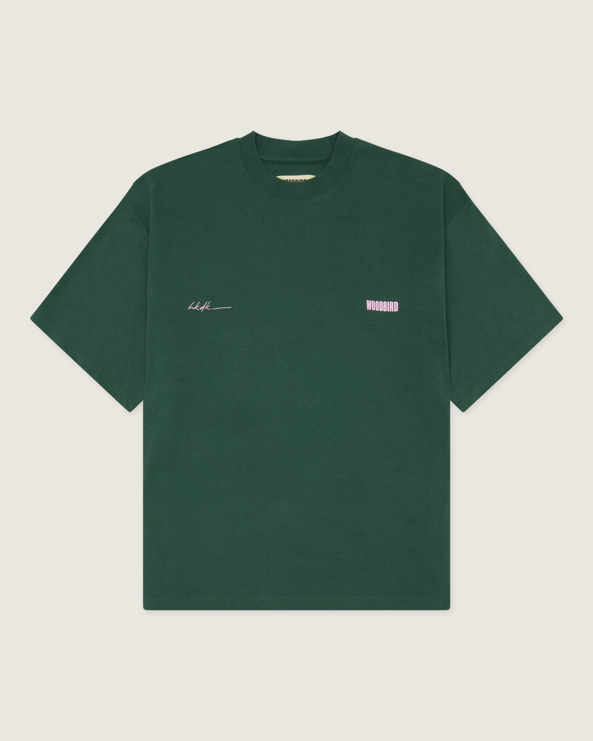 Woodbird Female WBJuno 8410 Tee T-Shirts Dark Green