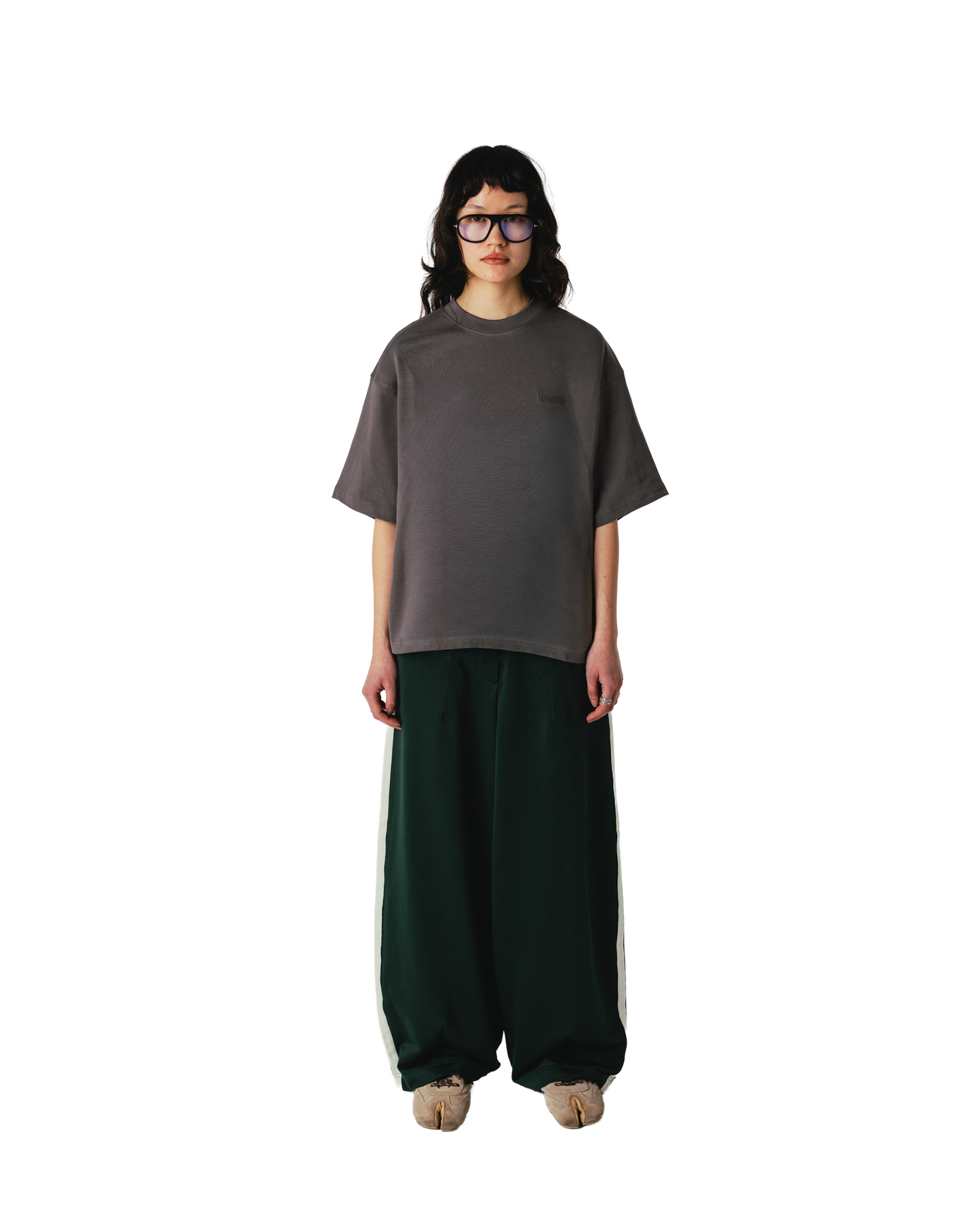 Woodbird Female WBJuno Base Tee T-Shirts Antra Grey