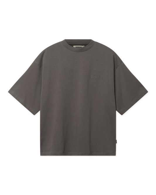 Woodbird Female WBJuno Base Tee T-Shirts Antra Grey
