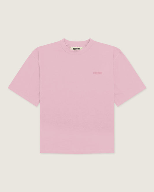 Woodbird Female WBJuno Base Tee T-Shirts Dusty Rose