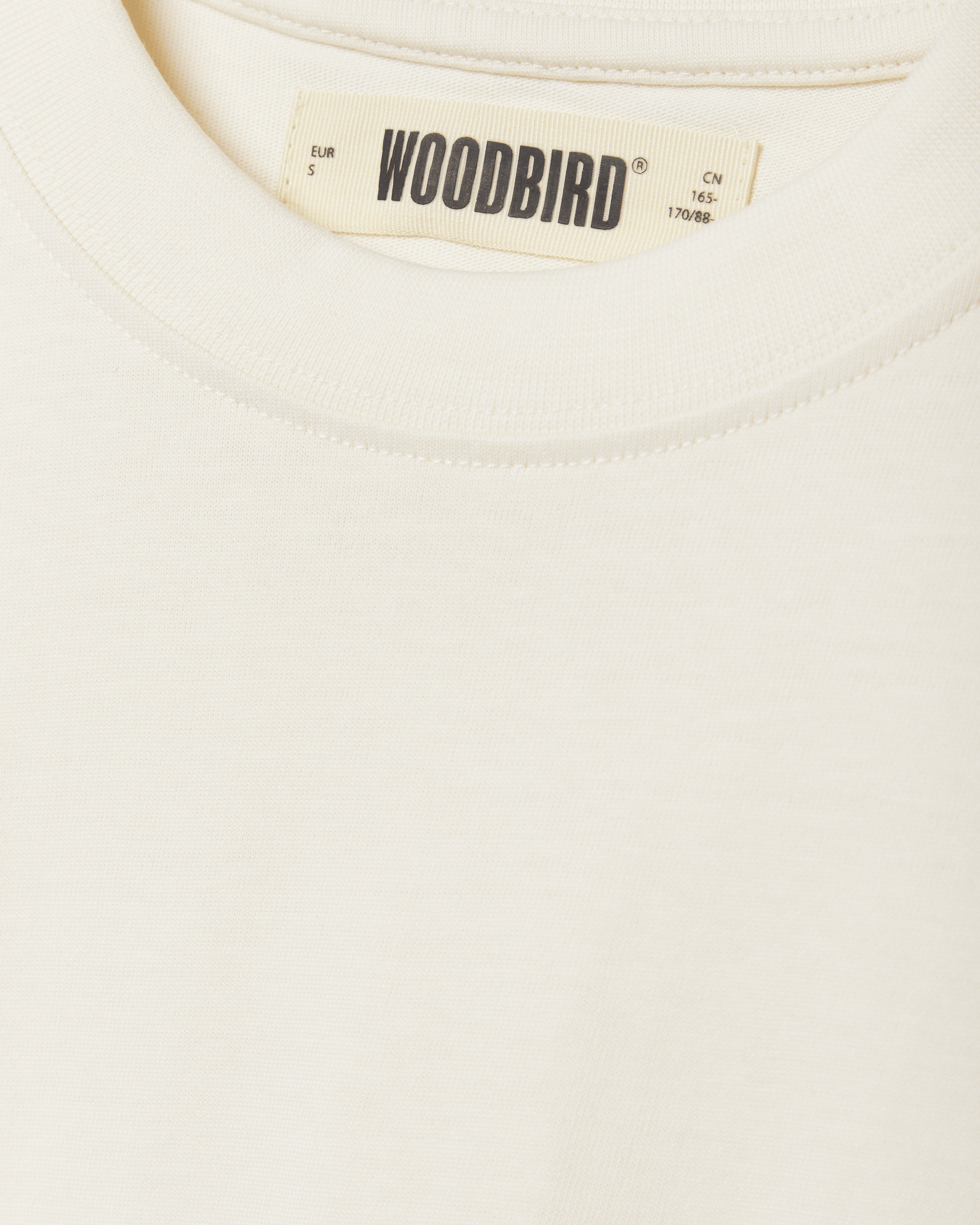 Woodbird Female WBJuno Base Tee T-Shirts Off White